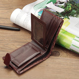 Vintage Trifold Leather Wallet