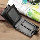 Vintage Trifold Leather Wallet