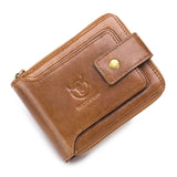 Bullcaptain Luxury Leather Bifold Wallet