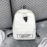 Harajuku Printed Backpack