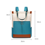 Oxford Waterproof Satchel Backpack