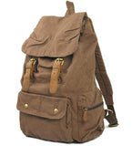 Munuki Military Style Canvas Backpack