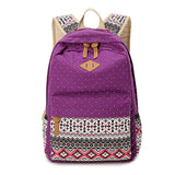 Atinfor Canvas Print Backpack