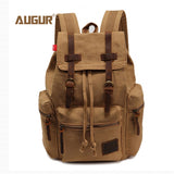 Auger Men's Canvas Travel Backpack