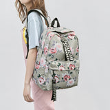 Atinfor Tropical Print School Backpack