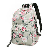 Atinfor Tropical Print School Backpack