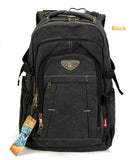 Military-Style Travel Canvas Backpack