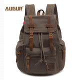 Auger Men's Canvas Travel Backpack