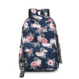 Atinfor Tropical Print School Backpack