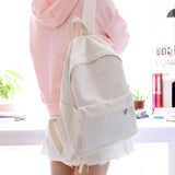 Retro Student Canvas Backpack