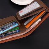 Two Tone Wallet w/ Business Card Holder