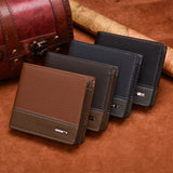 Two Tone Wallet w/ Business Card Holder