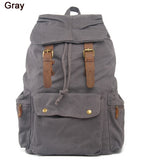 Munuki Military Style Canvas Backpack