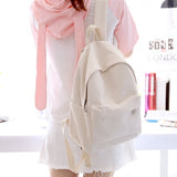 Retro Student Canvas Backpack