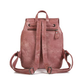 Luxy Moon Vintage Matte Leather Women's Backpack