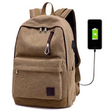 Canvas 17" Laptop Backpack