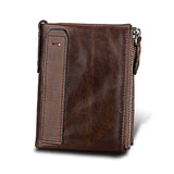 Machossy Genuine Leather Bifold RFID Wallet