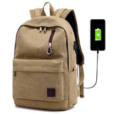 Canvas 17" Laptop Backpack