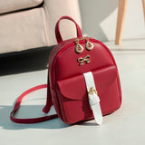 Mini Luxury PU Leather Backpack