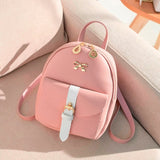 Mini Luxury PU Leather Backpack