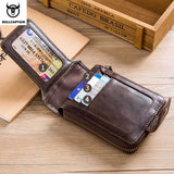 Bullcaptain Luxury Leather Bifold Wallet