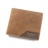 MenBense Leather Wallet with Coin Bag