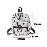 Animal Printing Small Backpack