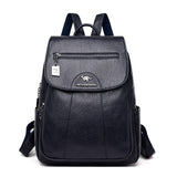 Kangaroo - Retro Women Leather Backpack