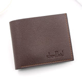 MenBense Leather Wallet with Coin Bag