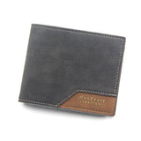 MenBense Leather Wallet with Coin Bag