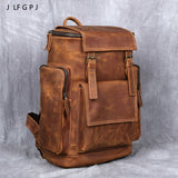 Jack of Clubs - Genuine Leather Backpack