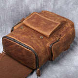 Jack of Clubs - Genuine Leather Backpack