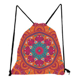 Mandala - Tribal Print Drawstring Backpack