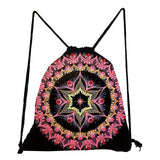 Mandala - Tribal Print Drawstring Backpack