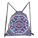 Mandala - Tribal Print Drawstring Backpack