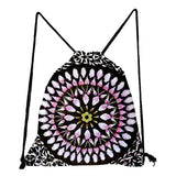 Mandala - Tribal Print Drawstring Backpack