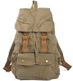 Munuki Military Style Canvas Backpack