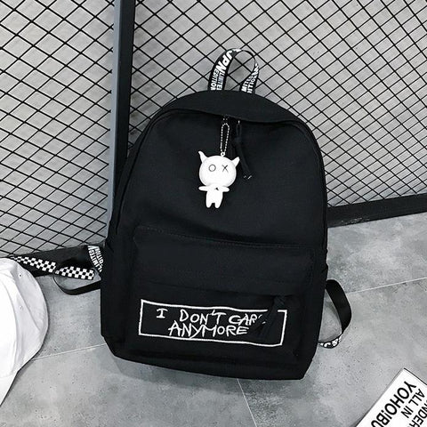 Harajuku Printed Backpack