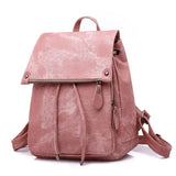 Luxy Moon Vintage Matte Leather Women's Backpack